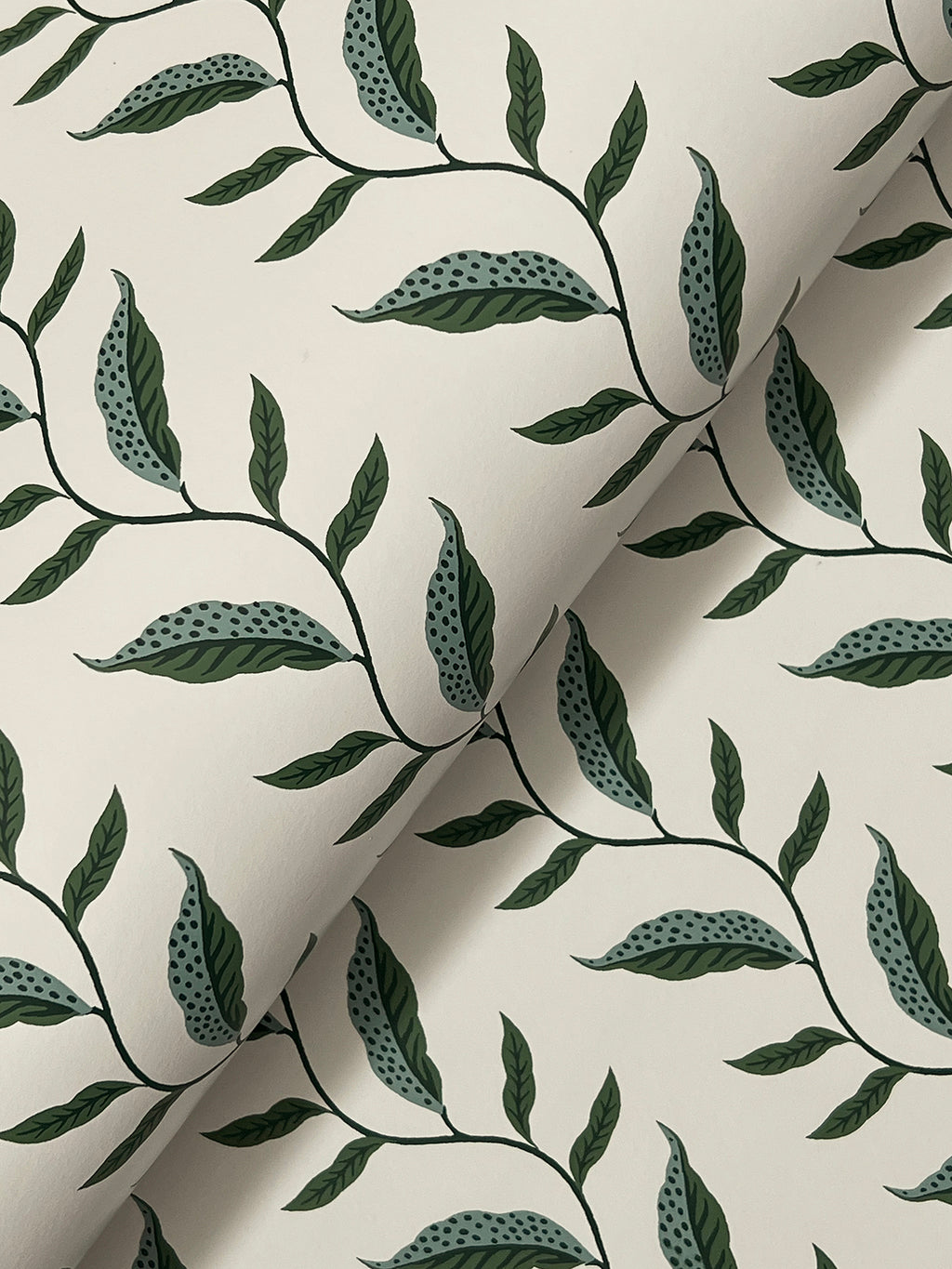 Seagrass Emerald & Linen Wallpaper detail – 4212-84404