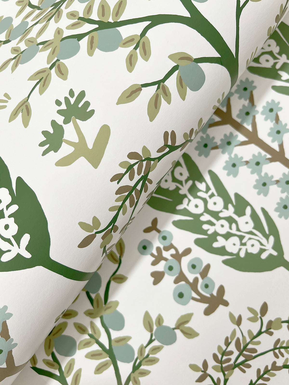 Fenna Green Wallpaper detail – 4212-84411