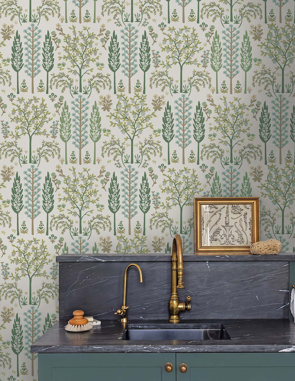 Fenna Green Wallpaper lifestyle – 4212-84411