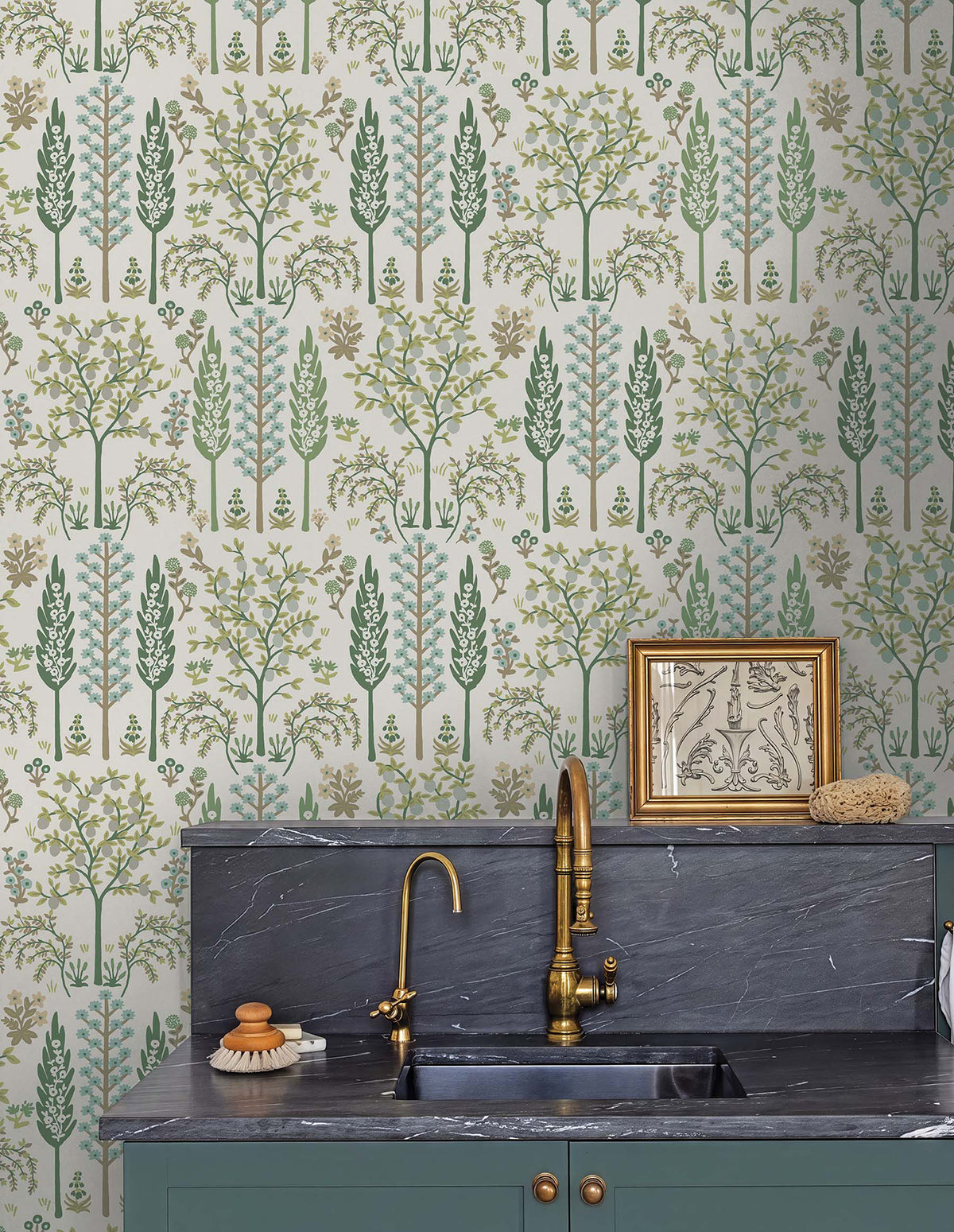 Fenna Green Wallpaper lifestyle – 4212-84411