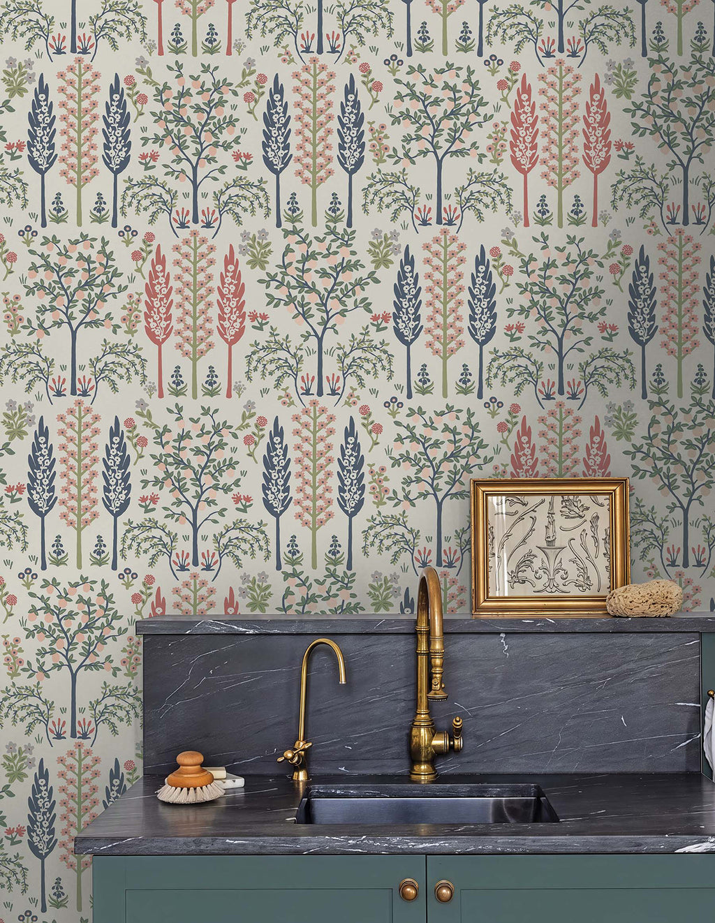Fenna Cream Multi Wallpaper lifestyle – 4212-84413