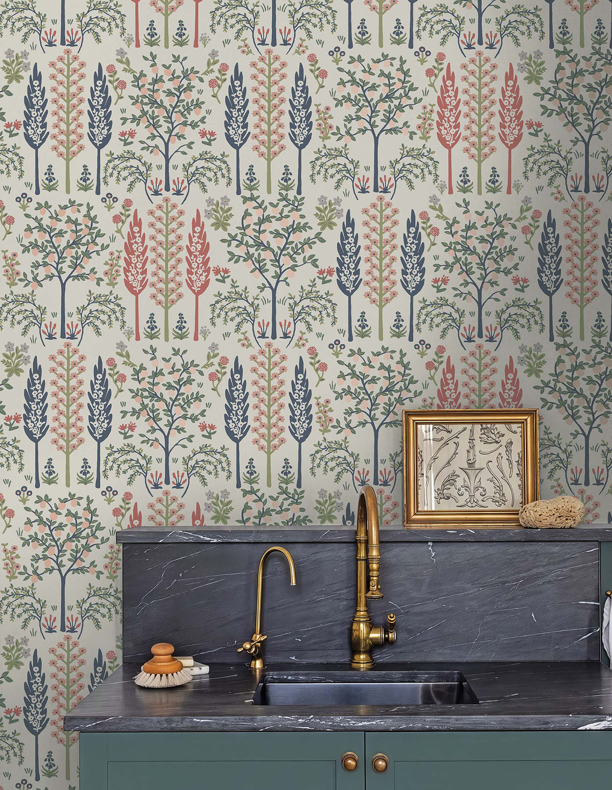Fenna Cream Multi Wallpaper lifestyle – 4212-84413