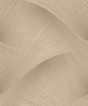 Load image into Gallery viewer, Etched Reeds Wallpaper - Light Brown wallpaper pattern