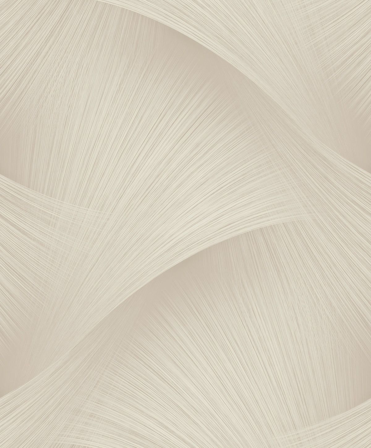 Etched Reeds Wallpaper - Beige wallpaper pattern