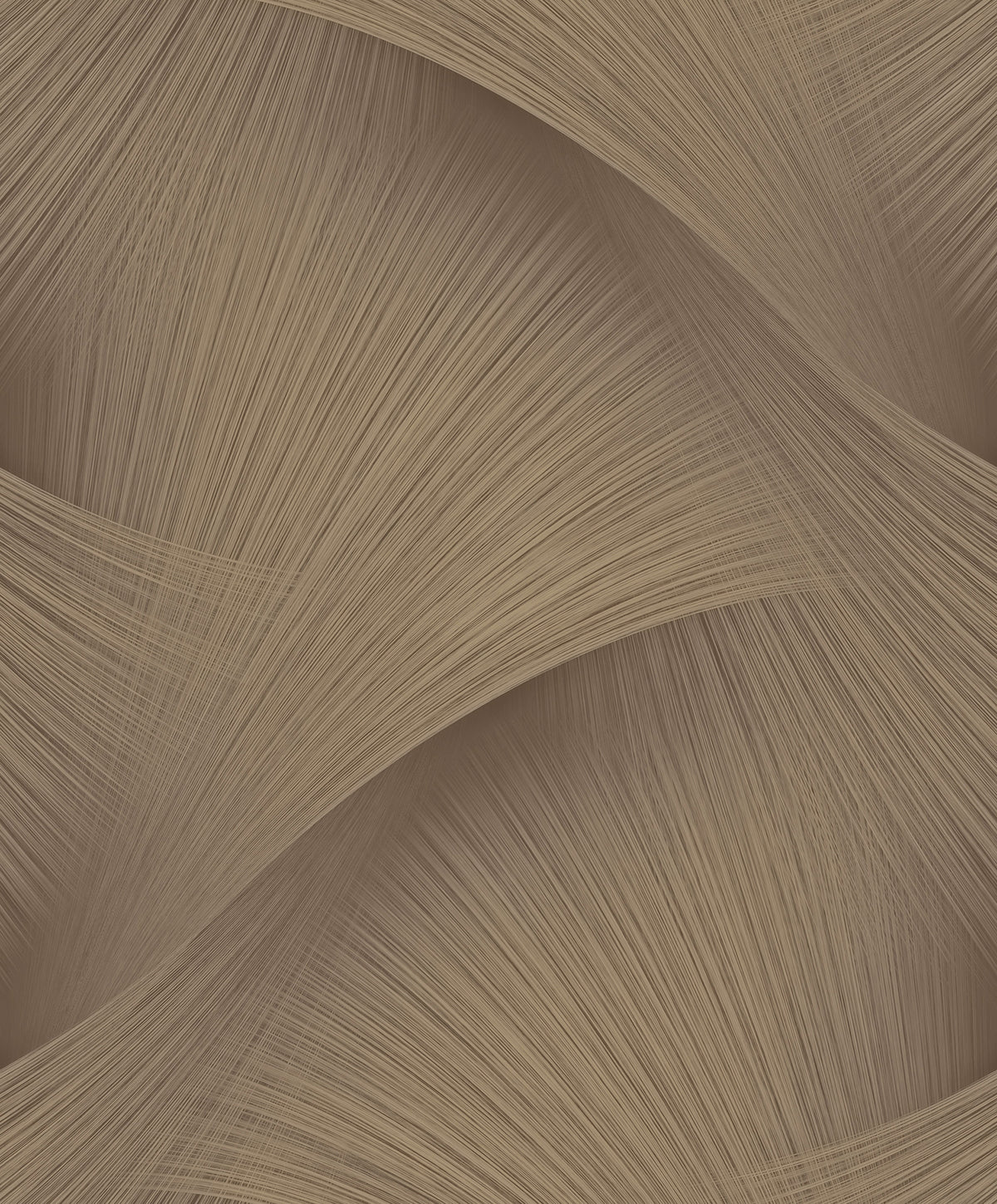 Etched Reeds Wallpaper - Coffee wallpaper pattern