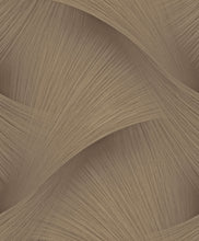 Load image into Gallery viewer, Etched Reeds Wallpaper - Coffee wallpaper pattern