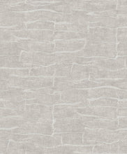 Load image into Gallery viewer, Sculpted Burlap Wallpaper - Grey wallpaper pattern