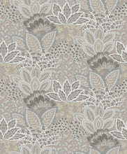 Load image into Gallery viewer, Catherine Wallpaper - Taupe wallpaper pattern