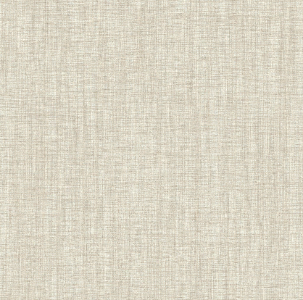 Egyptian Linen Wallpaper - Cream wallpaper pattern