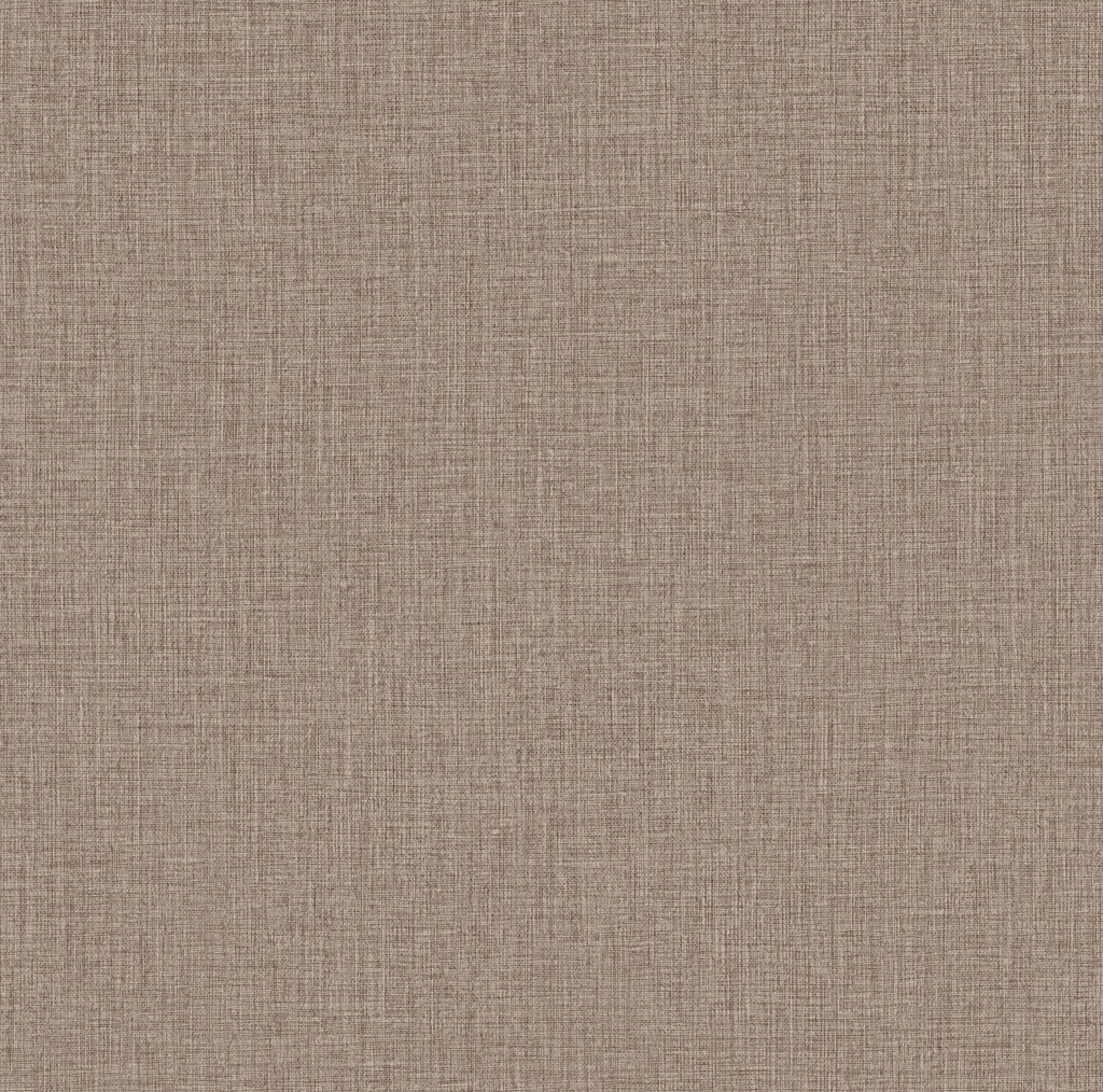 Egyptian Linen Wallpaper - Brown wallpaper pattern