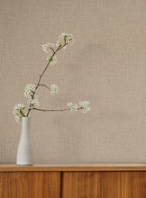 Load image into Gallery viewer, Egyptian Linen Wallpaper - Light Brown room setting