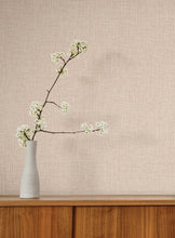Load image into Gallery viewer, Egyptian Linen Wallpaper - Wheat room setting