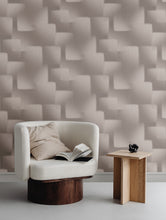 Load image into Gallery viewer, Silk Madras Wallpaper - Grey room setting