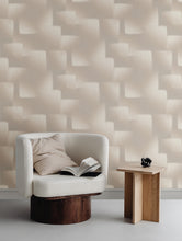 Load image into Gallery viewer, Silk Madras Wallpaper - Beige room setting