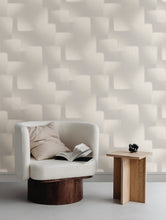 Load image into Gallery viewer, Silk Madras Wallpaper - Light Grey room setting