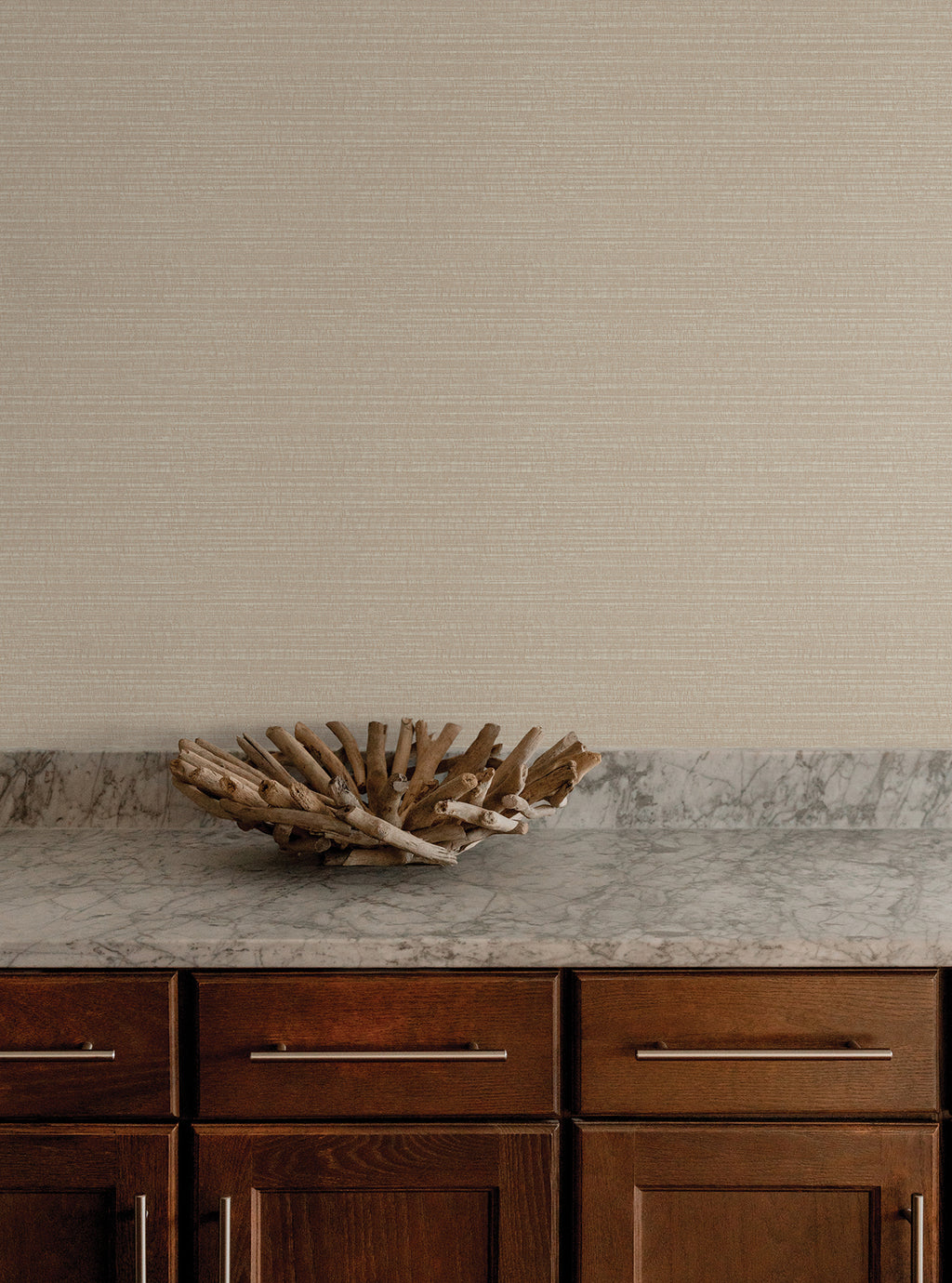 Sky Line Wallpaper - Light Brown room setting