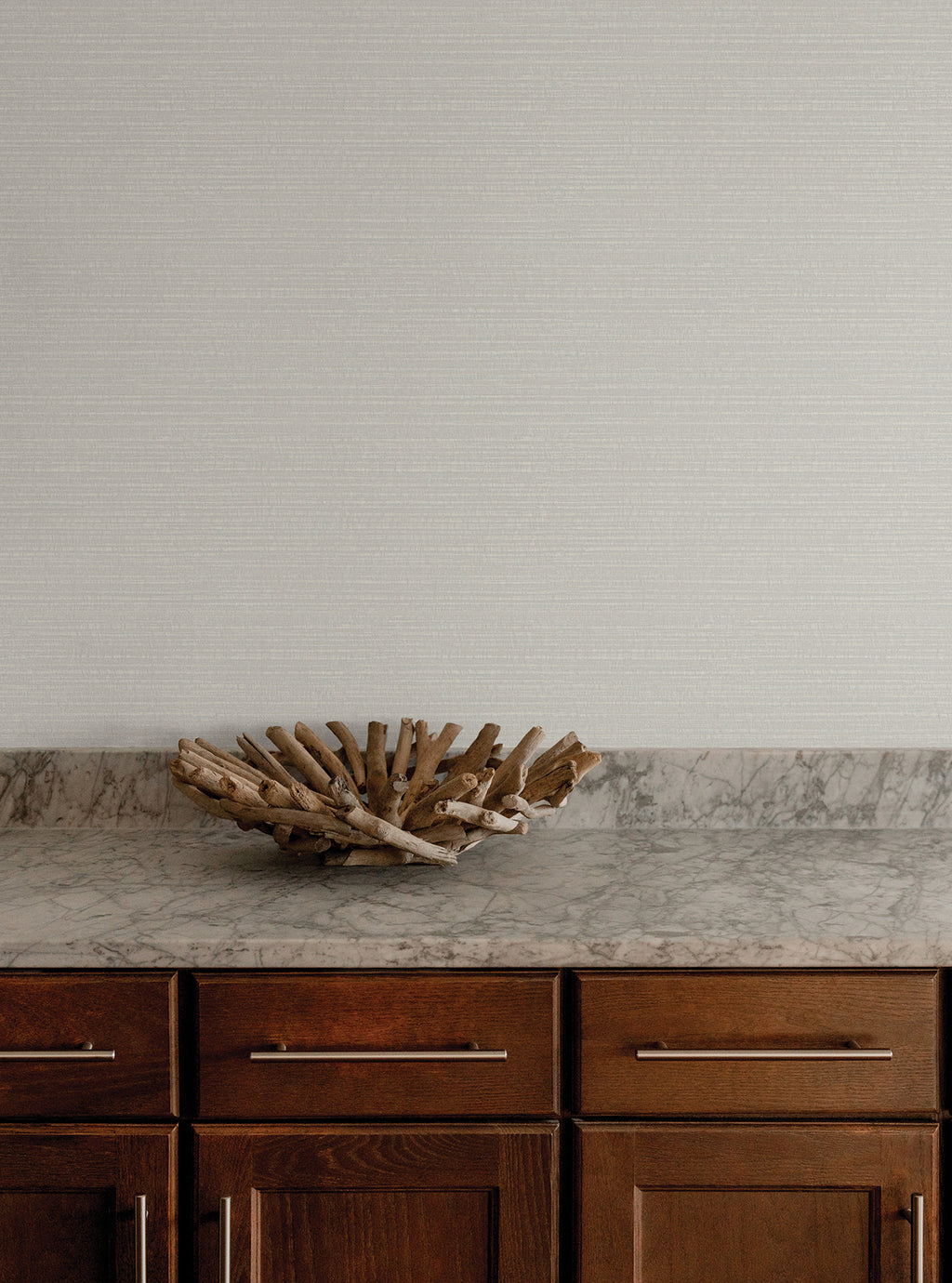 Sky Line Wallpaper - Light Grey room setting