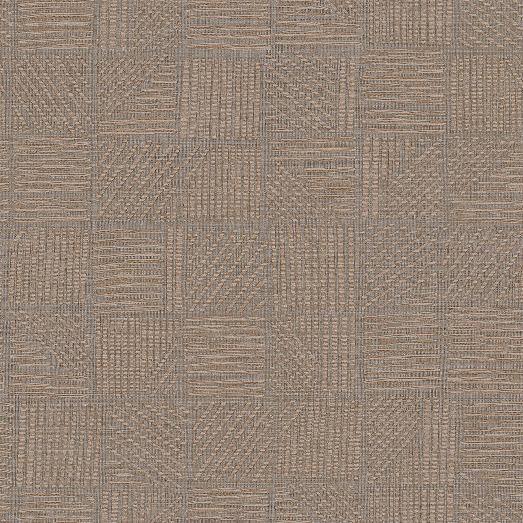 Chiseled Patchwork Wallpaper - Brown wallpaper pattern