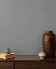 Load image into Gallery viewer, Georgette Wallpaper - Dark Grey room setting