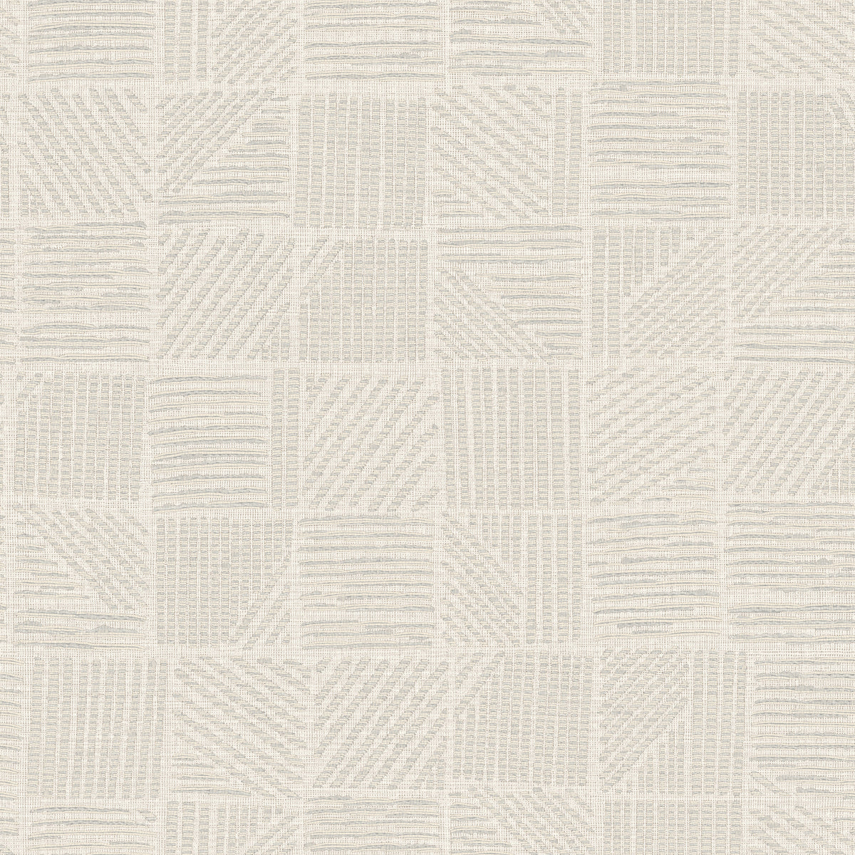 Chiseled Patchwork Wallpaper - Beige wallpaper pattern