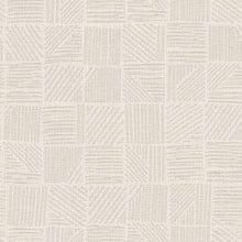 Load image into Gallery viewer, Chiseled Patchwork Wallpaper - Beige wallpaper pattern