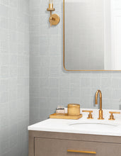 Load image into Gallery viewer, Chiseled Patchwork Wallpaper - Grey room setting