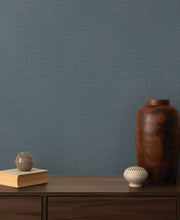 Load image into Gallery viewer, Georgette Wallpaper - Sapphire room setting