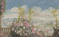 Ananbô Les roses de Santa Giulia — Couleur décor vieilli et patiné Wall Mural