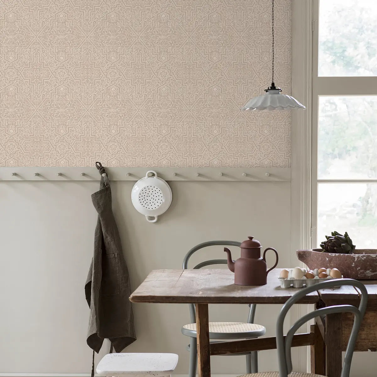 Rosenvinge Wallpaper in an interior setting