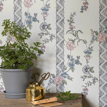 Load image into Gallery viewer, Slottsteatern Wallpaper in an interior setting