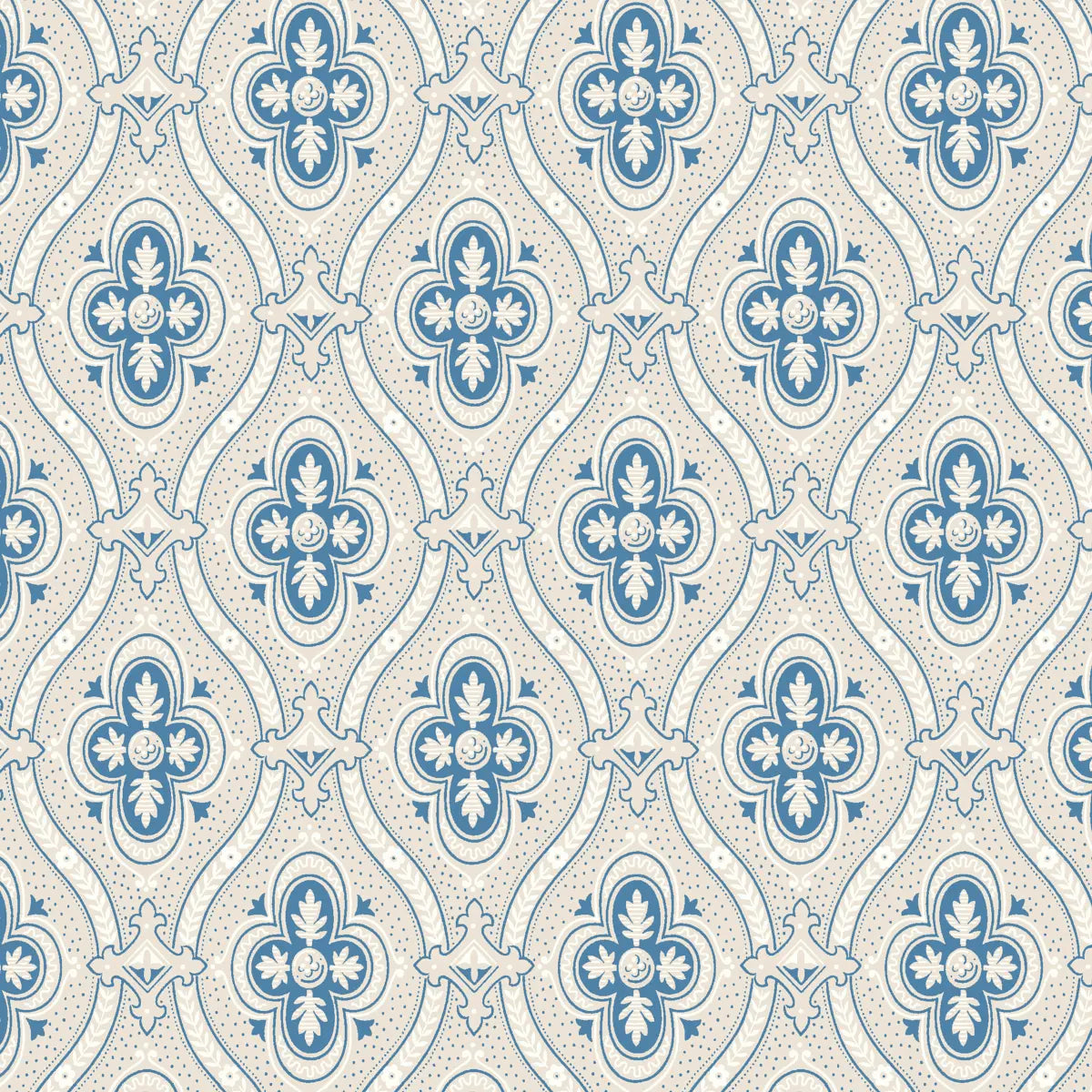Pigkammaren Wallpaper - Blue
