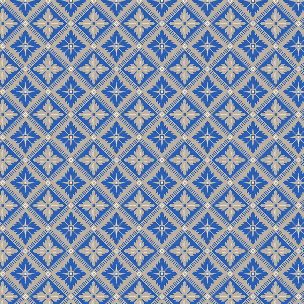 Loka Wallpaper - Cobalt