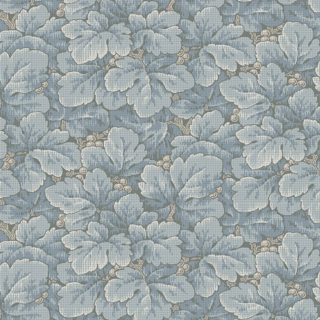 Waldemar Wallpaper - Blue
