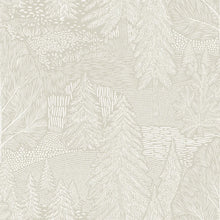 Load image into Gallery viewer, Northern Forest Wallpaper - Ivory