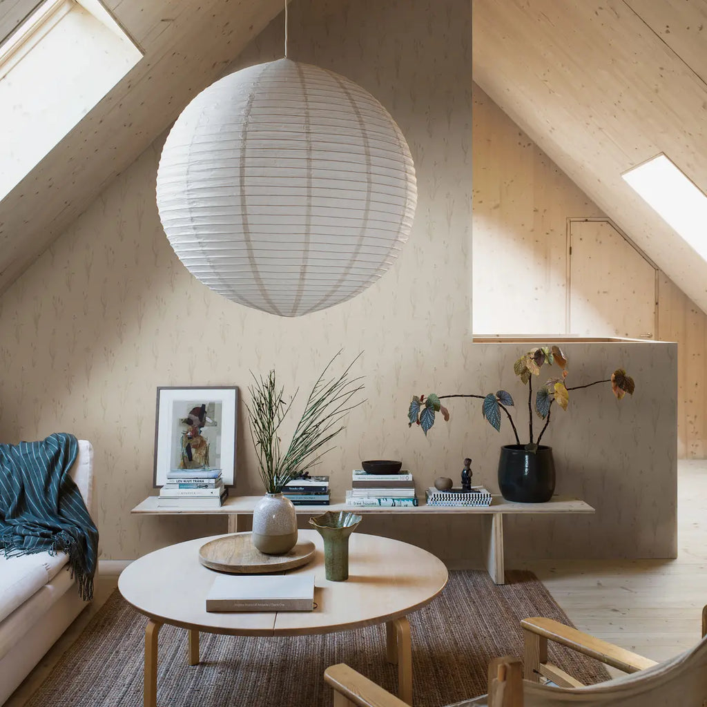 Moorland Wallpaper in an interior setting