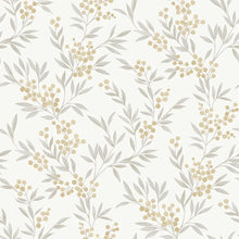 Load image into Gallery viewer, Forest Berries Wallpaper - Ochre And Ivory