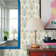 Load image into Gallery viewer, Sippor Wallpaper in an interior setting