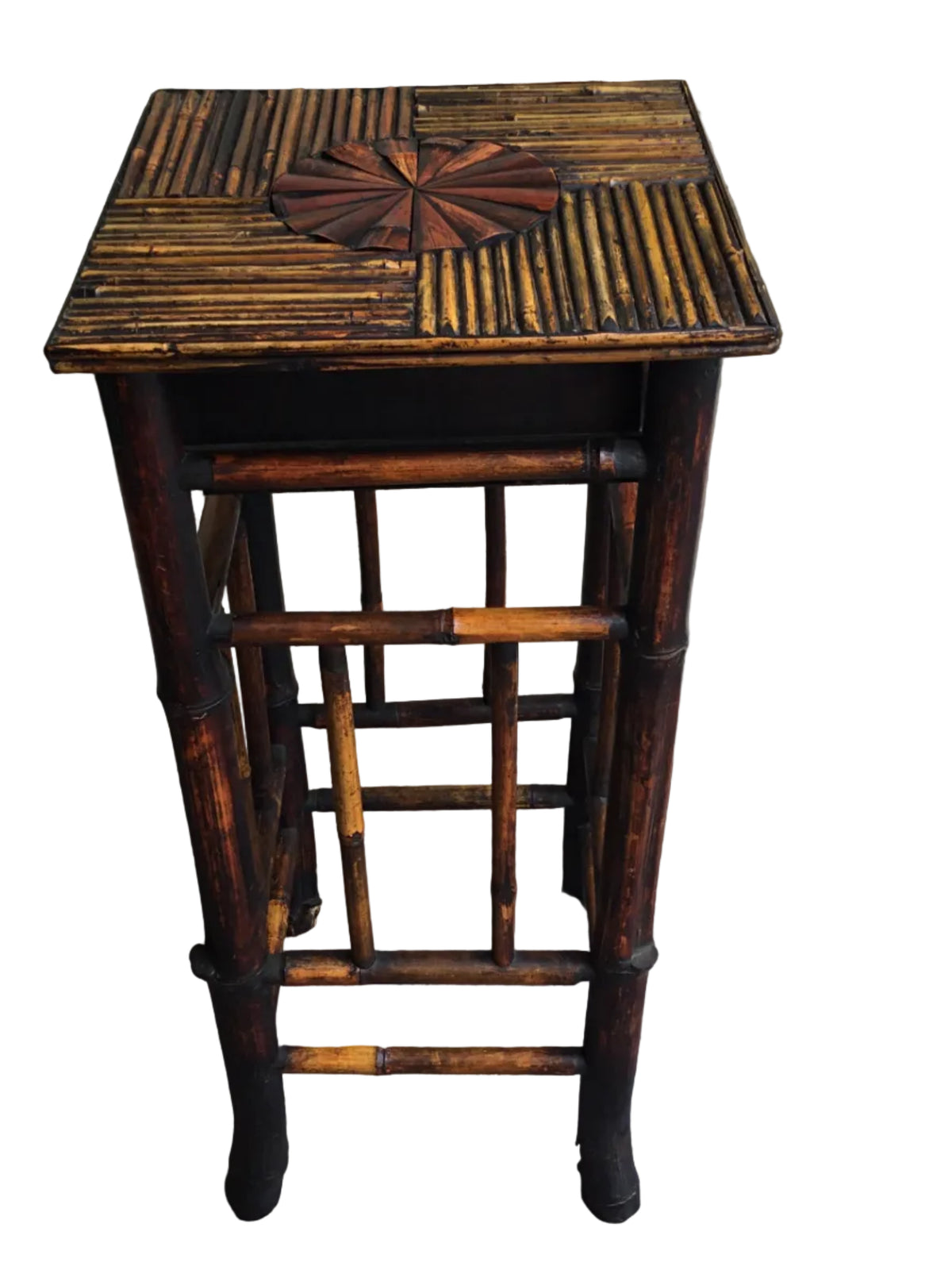 bamboo plant stand