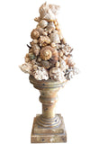 pair maitland smith shell finials