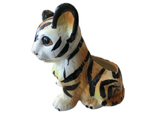 Load image into Gallery viewer, Vintage ceramic tiger shafford cub figure