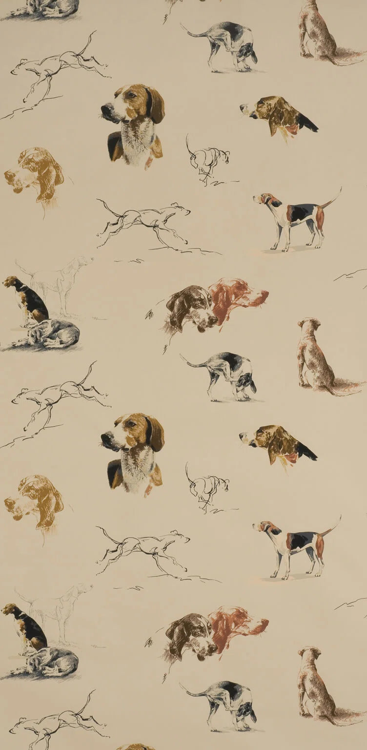 Saint hubert wallpaper in Leather