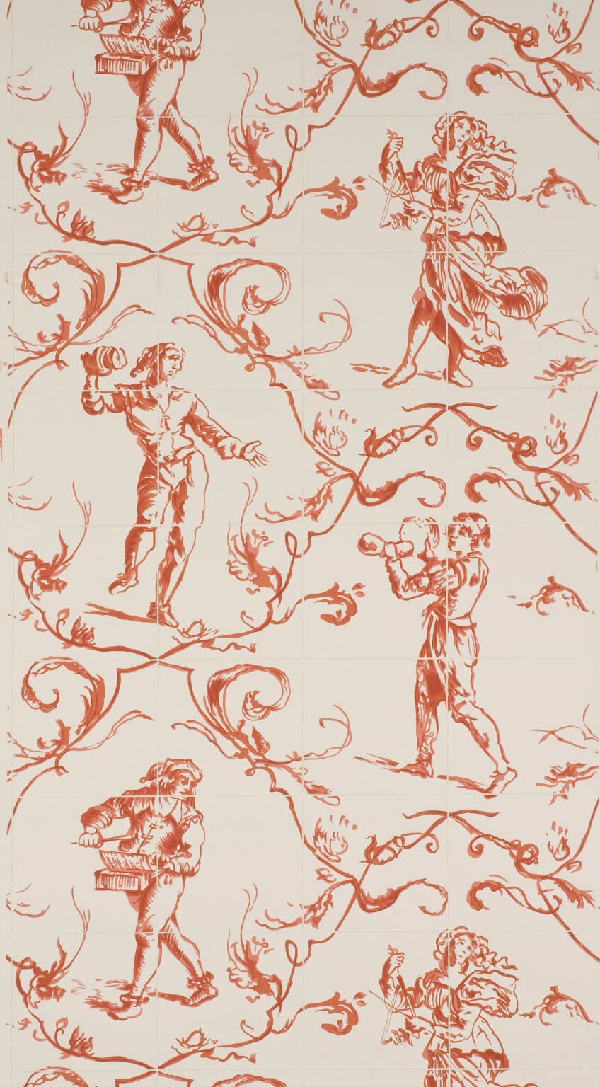 Wallpaper sintra wallpaper in Tomate