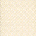 Scallop Filigree Wallpaper in an interior setting