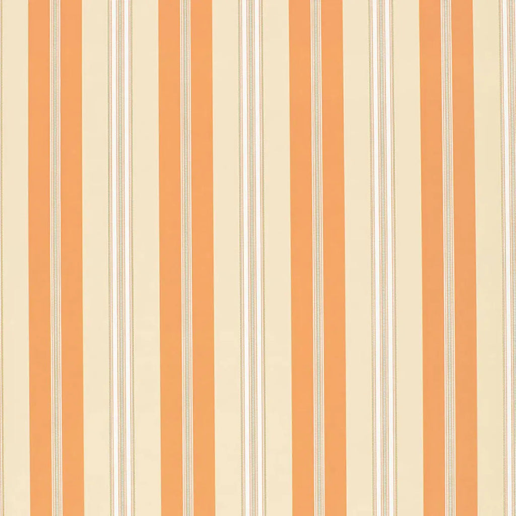 Chalon Stripe Wallpaper - Coral