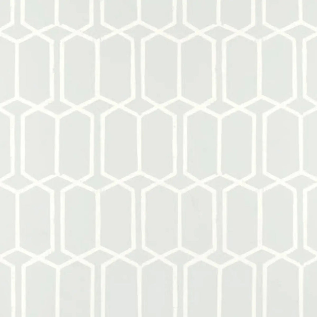 Modern Trellis Wallpaper in an interior setting