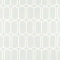 Modern Trellis Wallpaper in an interior setting
