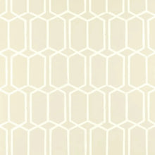 Load image into Gallery viewer, Modern Trellis Wallpaper - Alabaster
