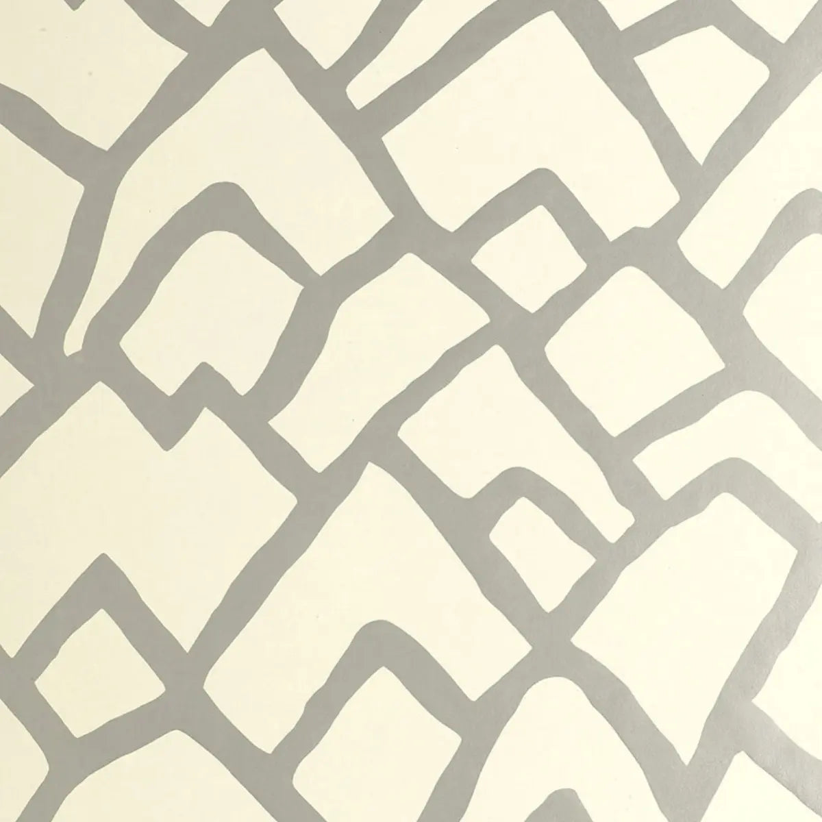 Zimba Wallpaper - Silver