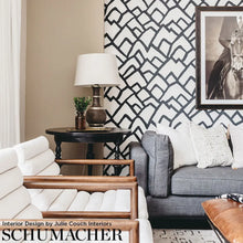 Load image into Gallery viewer, Zimba Wallpaper in an interior setting