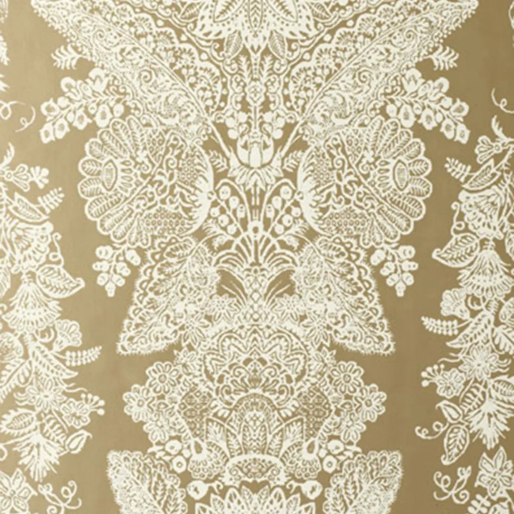 Lace Wallpaper - Champagne